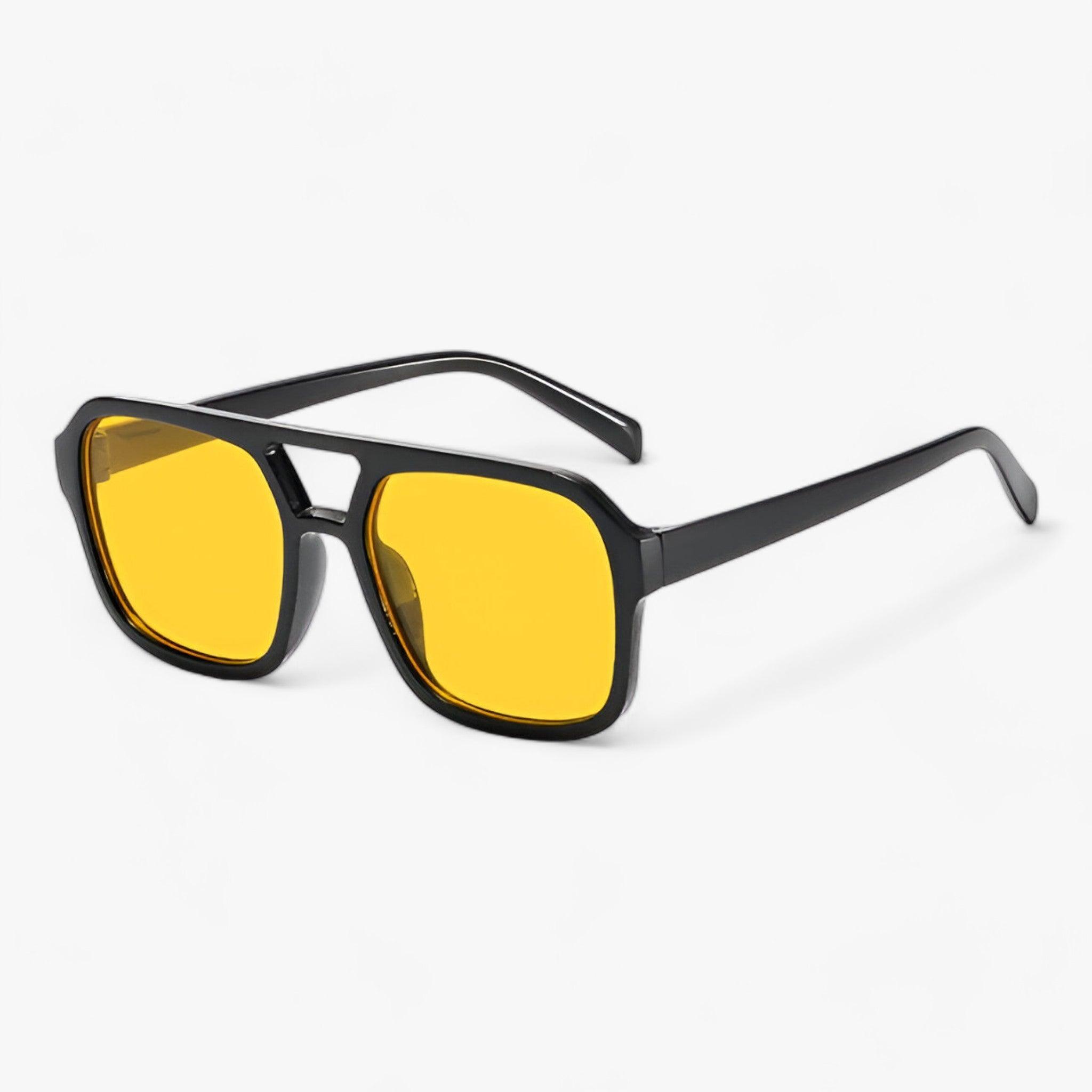 ICONIC - Gafas de sol cuadradas vintage: protección ocular elegante y atemporal para cualquier ocasión