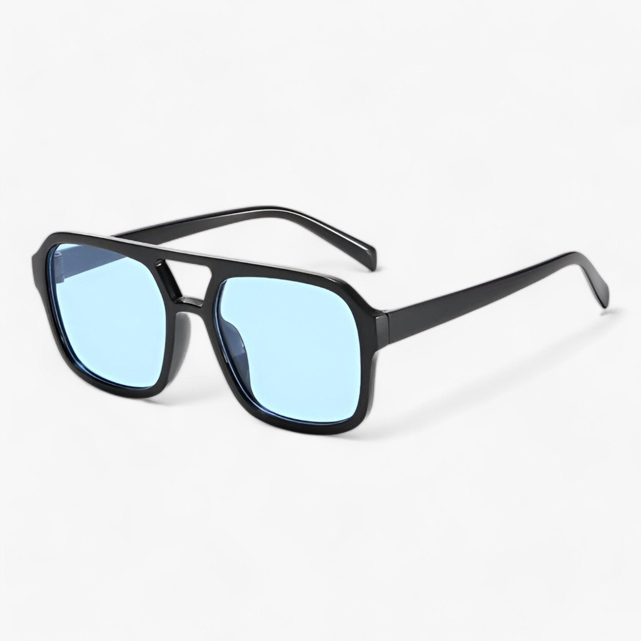 ICONIC - Gafas de sol cuadradas vintage: protección ocular elegante y atemporal para cualquier ocasión
