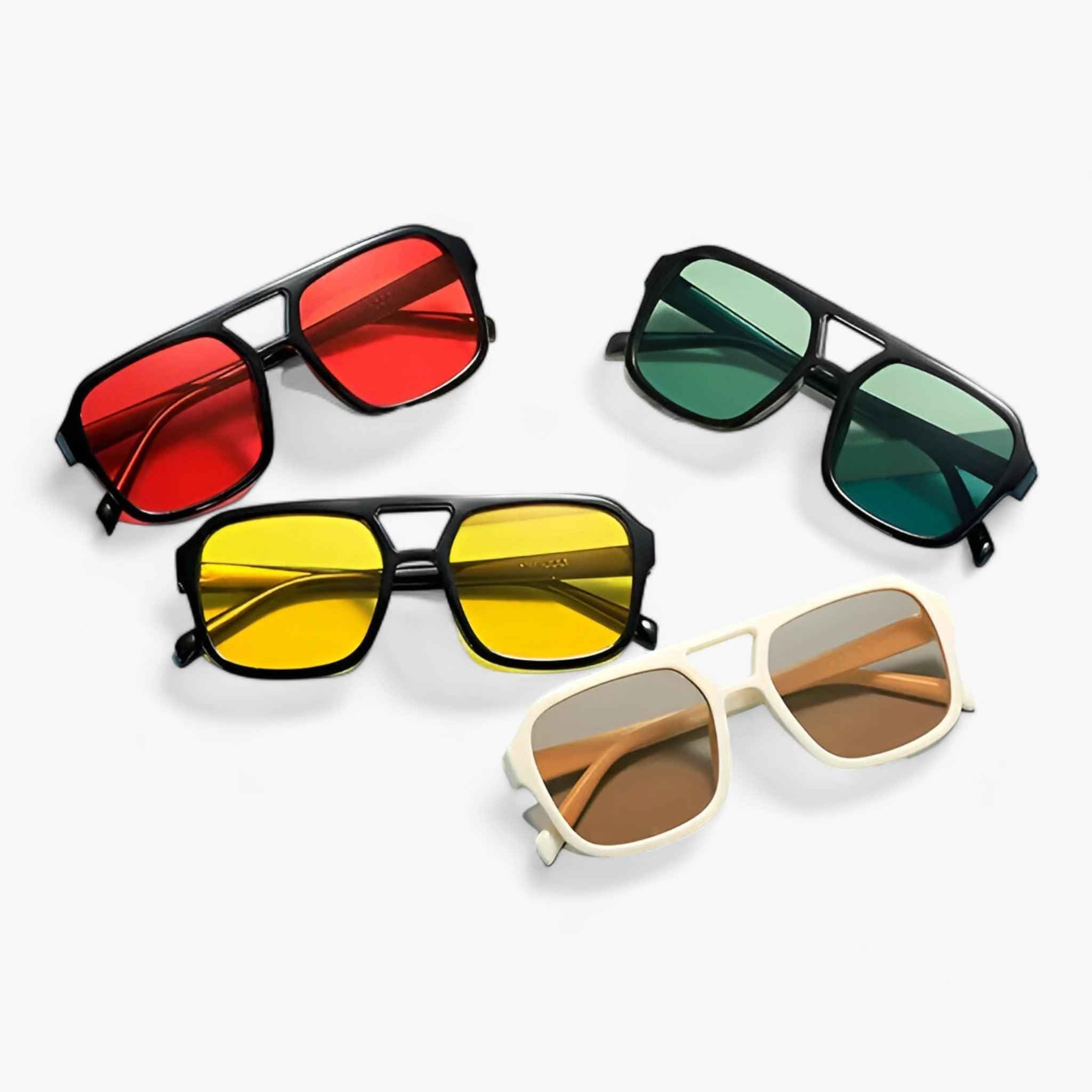 ICONIC | Vintage-quadratische Sonnenbrillen: zeitlos eleganter Augenschutz für jeden Anlass