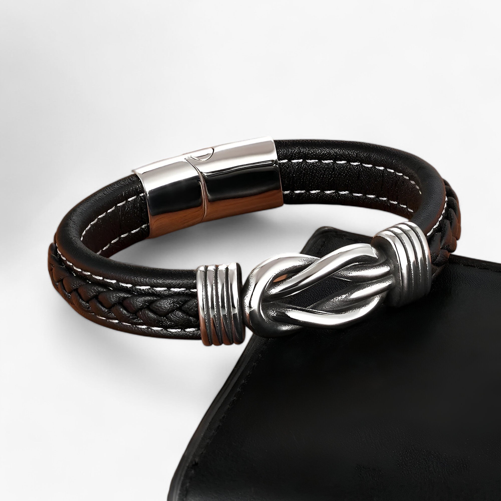 Ægte læderarmbånd - Elegance und robusthed kombineret