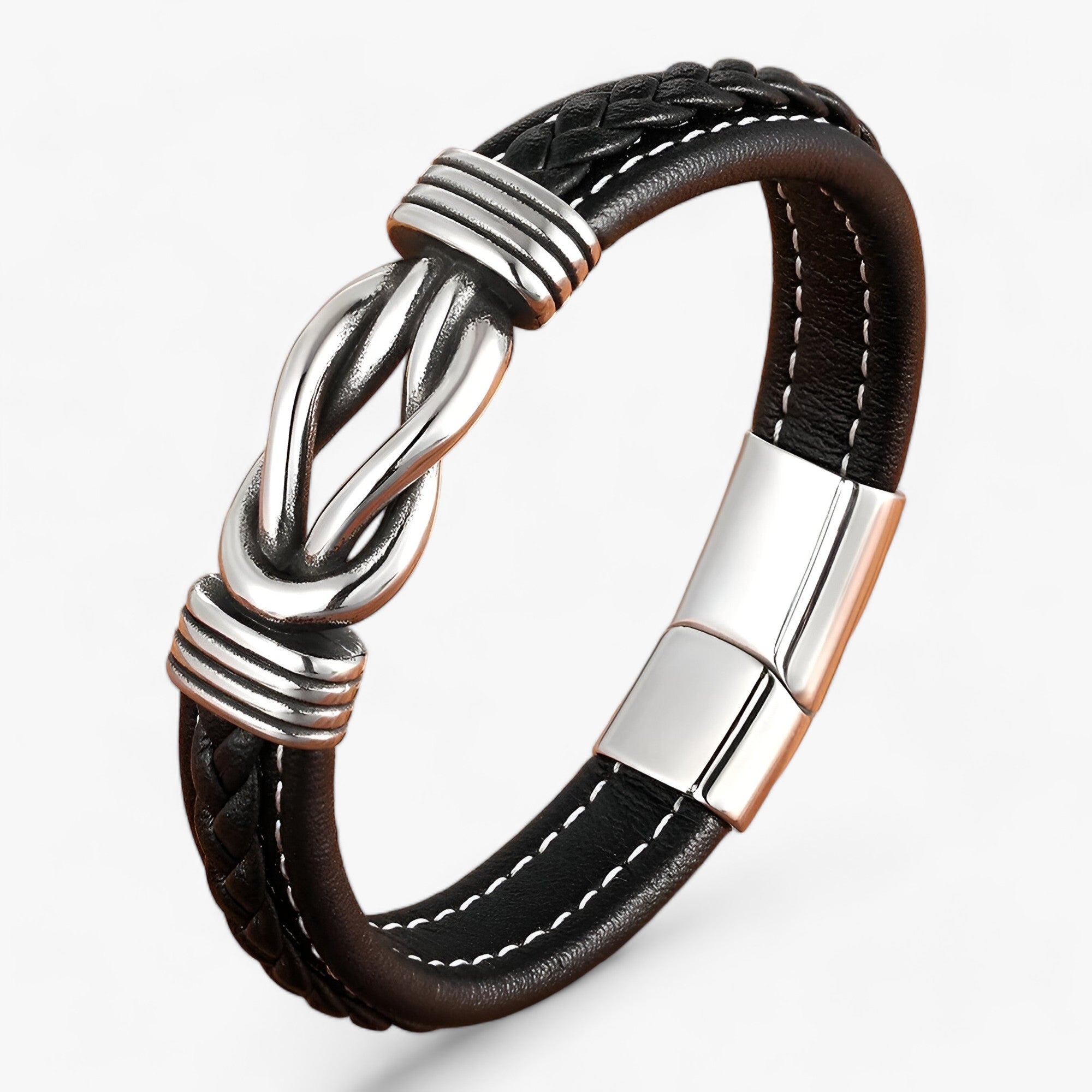 Ægte læderarmbånd - Elegance und robusthed kombineret