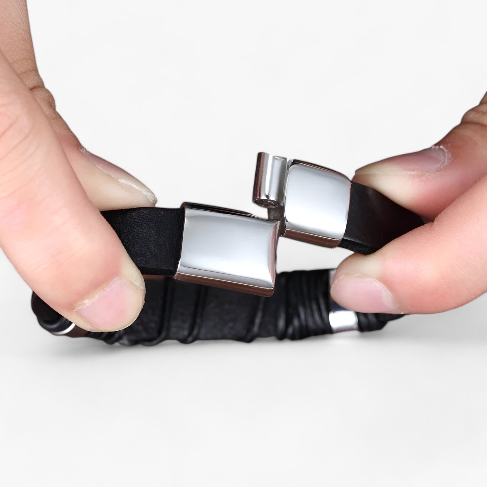 Ægte læderarmbånd - Elegance und robusthed kombineret