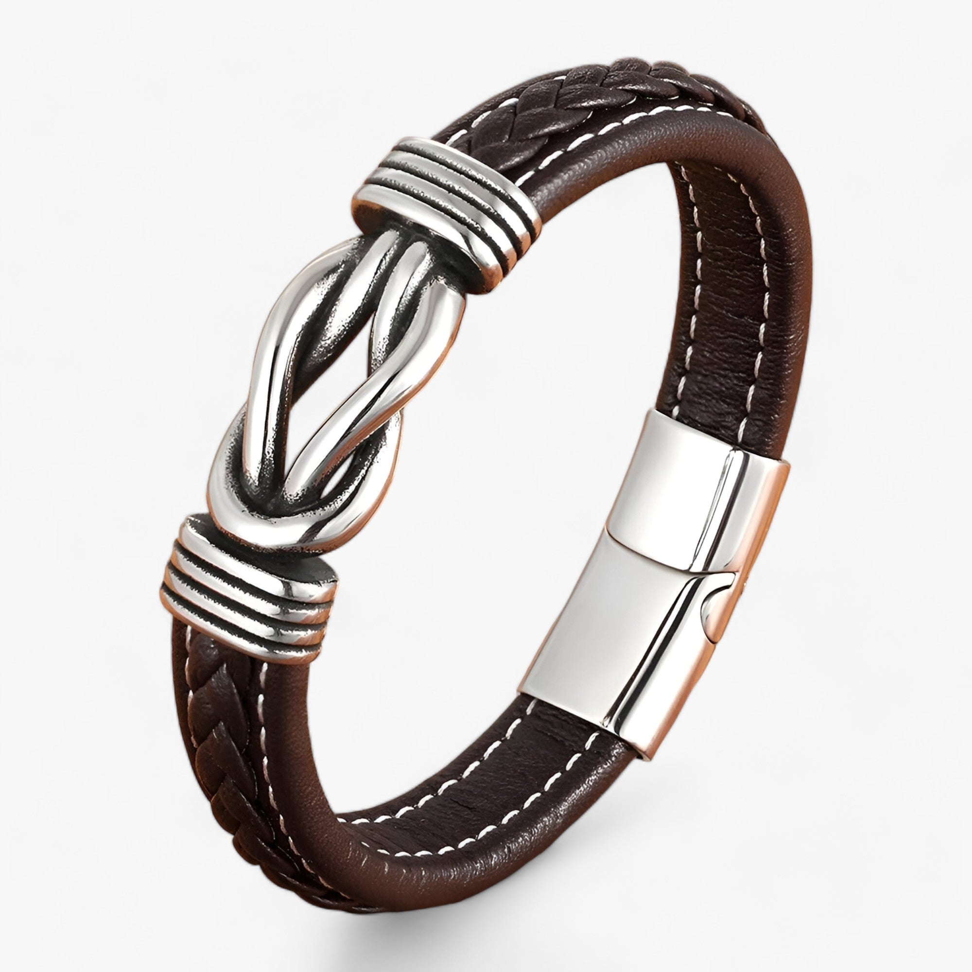 Ægte læderarmbånd - Elegance und robusthed kombineret