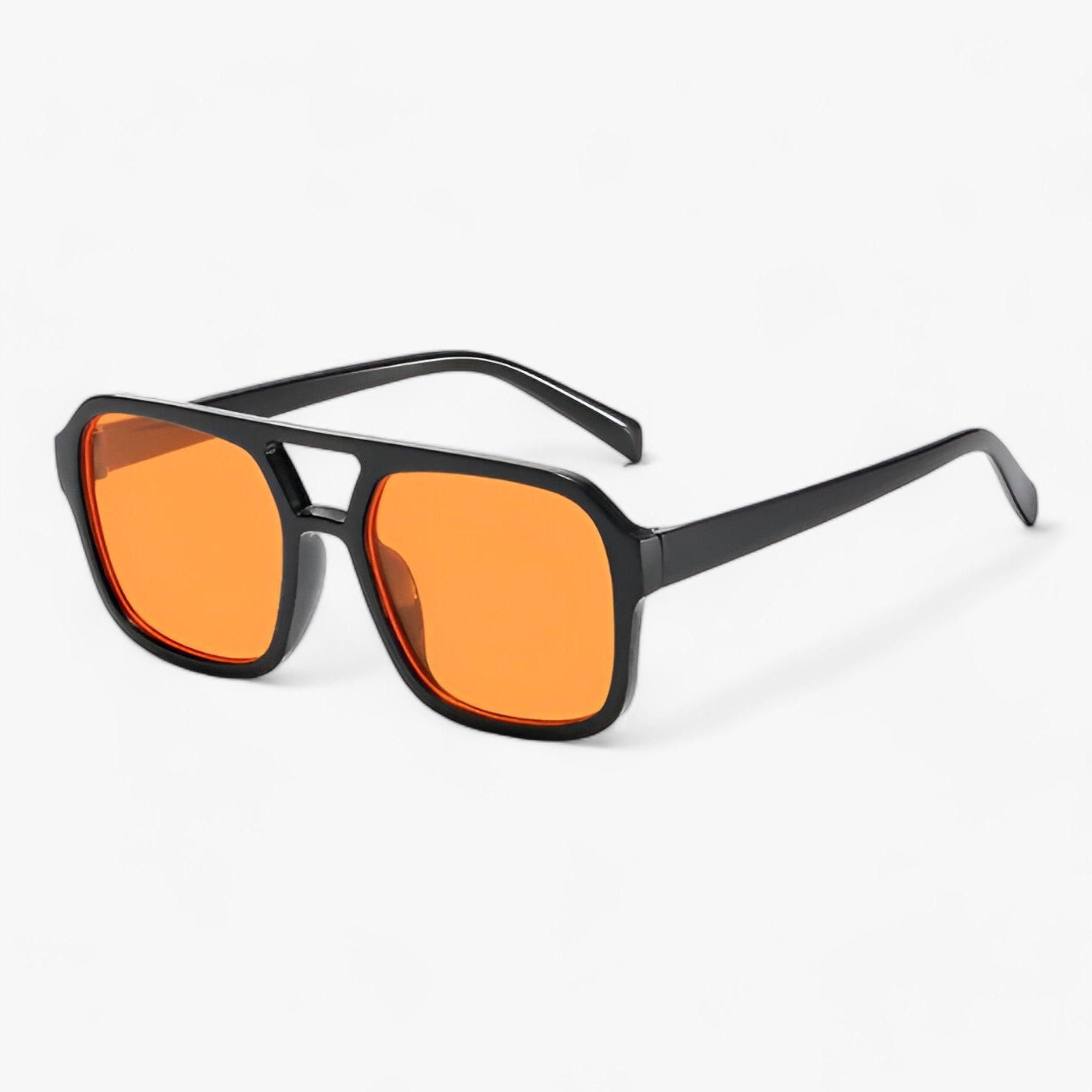 ICONIC - Gafas de sol cuadradas vintage: protección ocular elegante y atemporal para cualquier ocasión