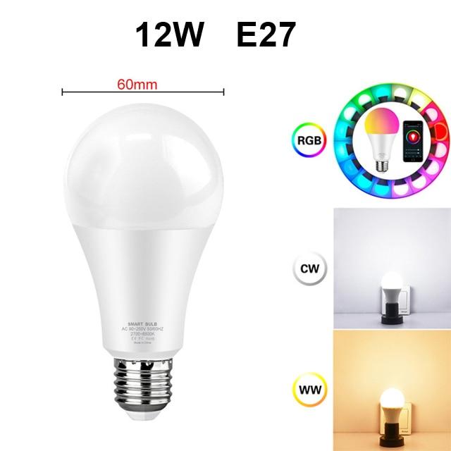 Kabellose WiFi-LED-Ampoule mit Dimmfunktion – Intelligente und einfache Steuerung