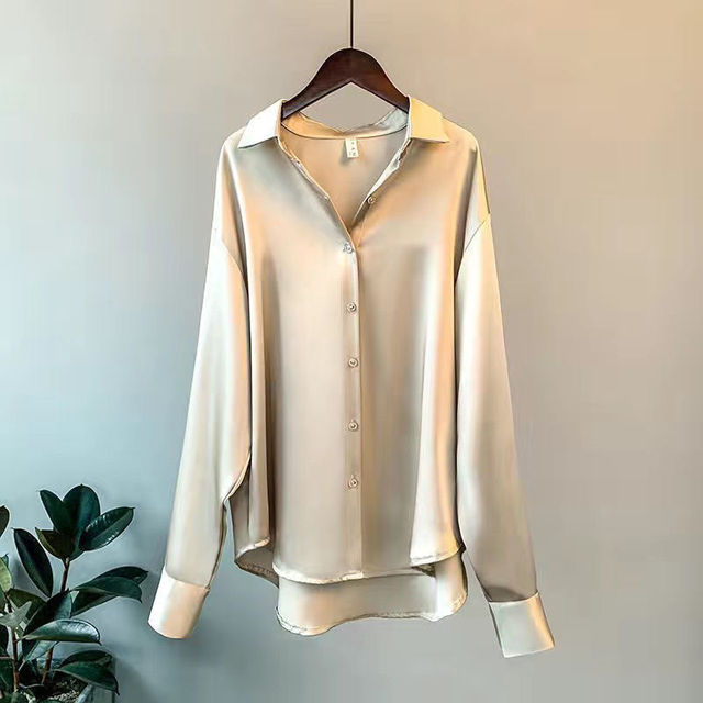 Camila - Elegantes Satinhemd für einen anspruchsvollen Stil