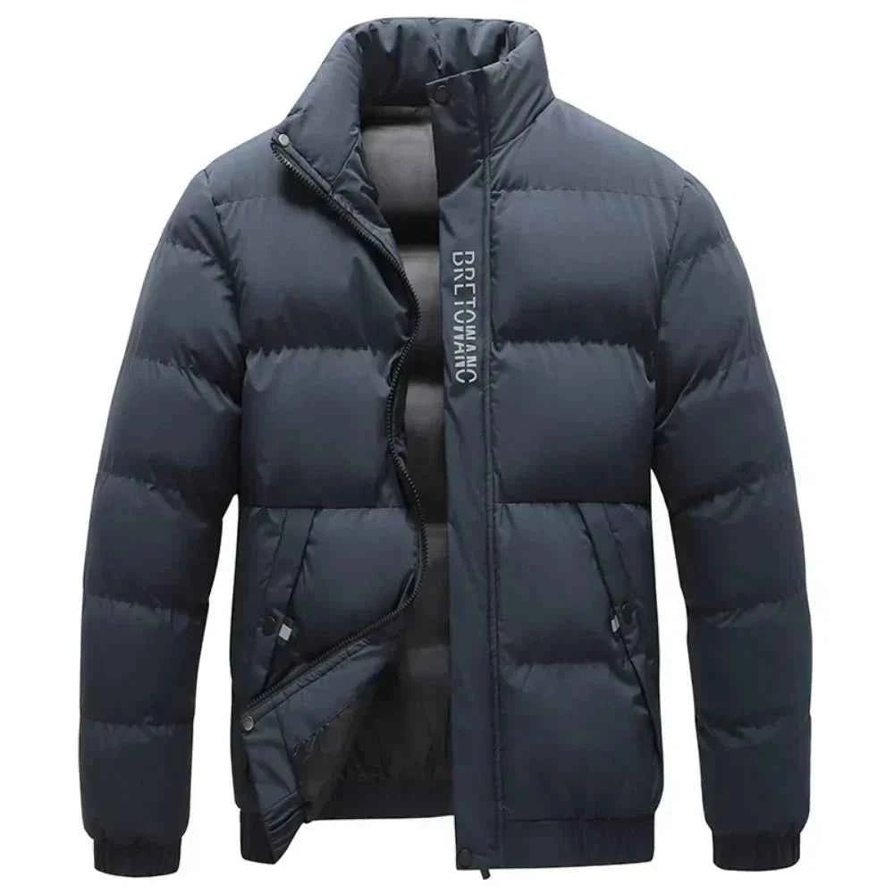 Rafael – Stilvolle winddichte Winterjacke mit praktischem Stehkragen