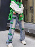 Elegant lige damebukser for et stilfuldt look