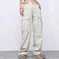 Stilvolle Damen-Baggy-Cargohose mit geräumigen, praktischen Taschen