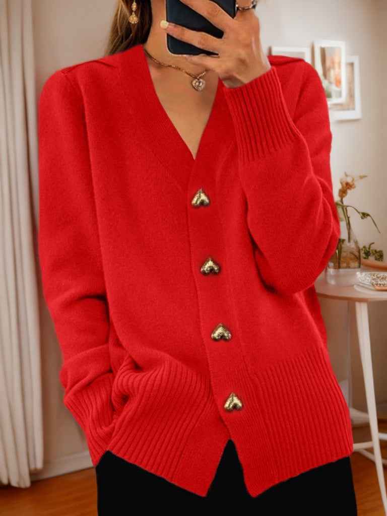 Elira | Zeitlose Cardigan-Strickjacke für Alltagseleganz