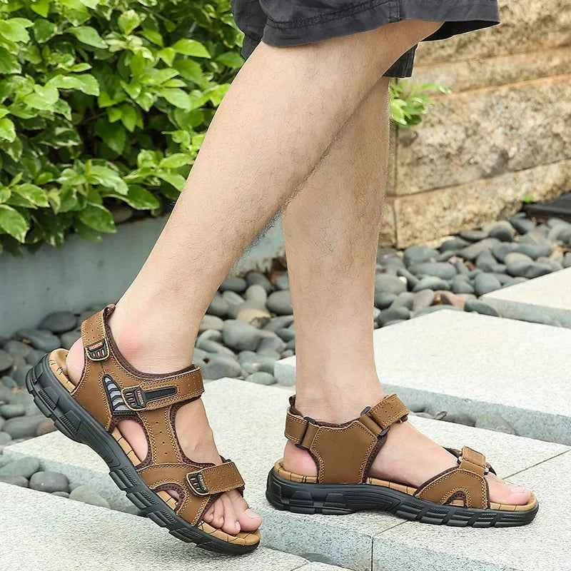 Herren-Sandalen mit Klettverschluss