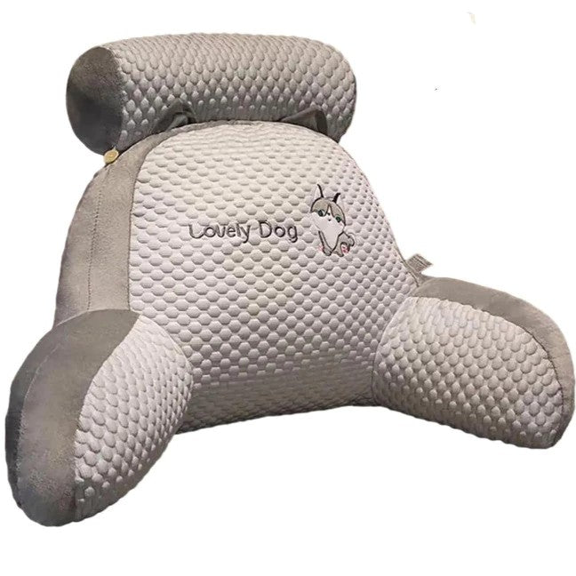 Ergonomisches Keilkissen - Baumwolle, lustige Designs, stützt Rücken