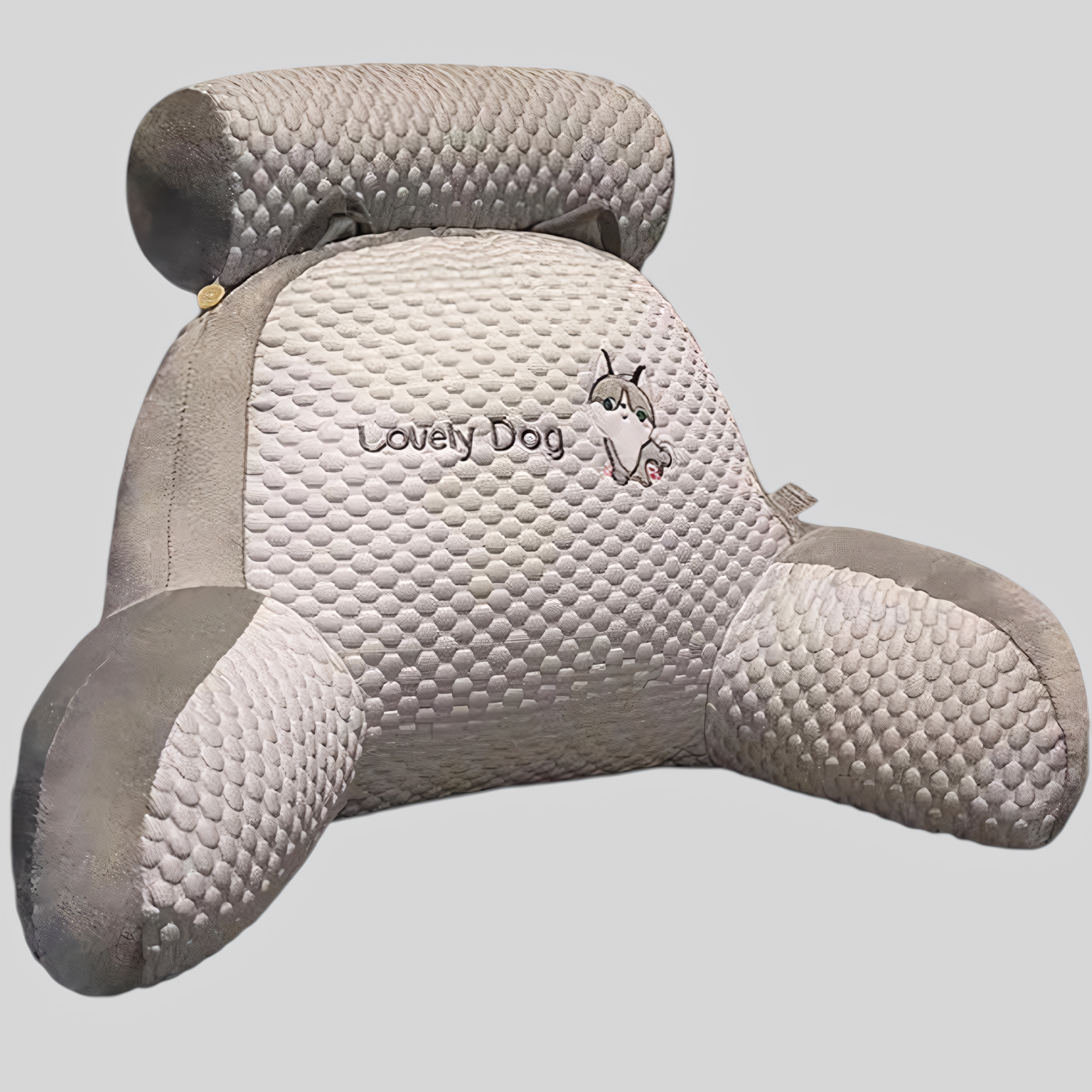 Ergonomisches Keilkissen - Baumwolle, lustige Designs, stützt Rücken