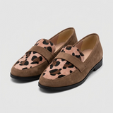 Chaussures élégantes imprimé léopard pour femmes, apportez une touche d’originalité à votre style chic  