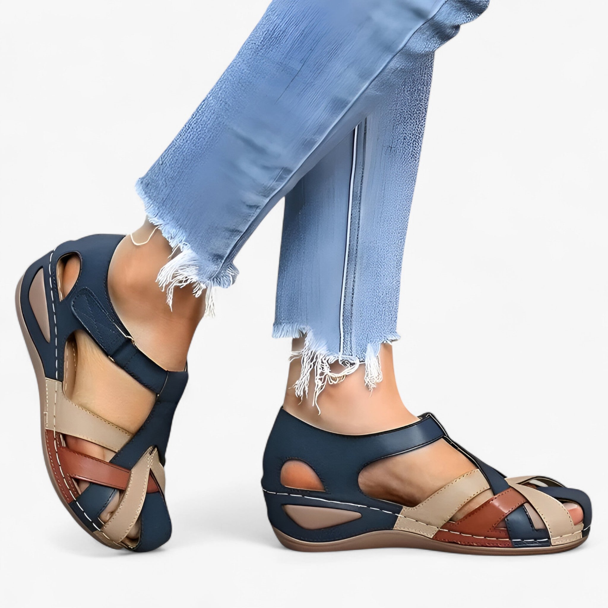 Sommer Sandalen - Halt und lethed