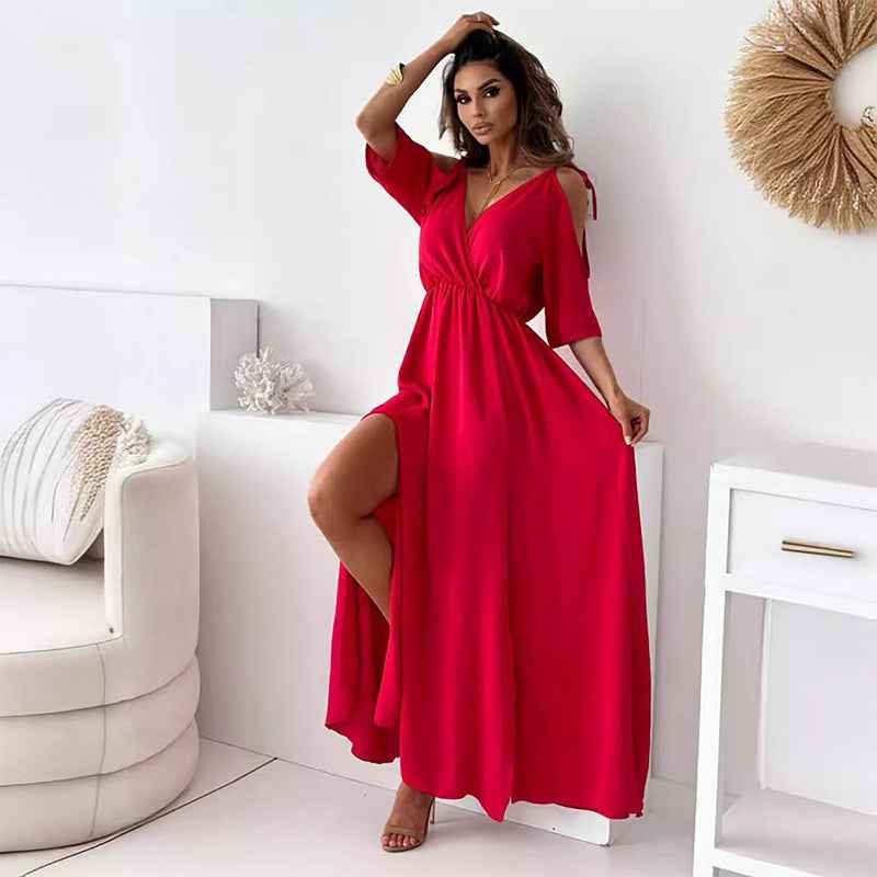 Sienna | Elegant Dress with Side Slit