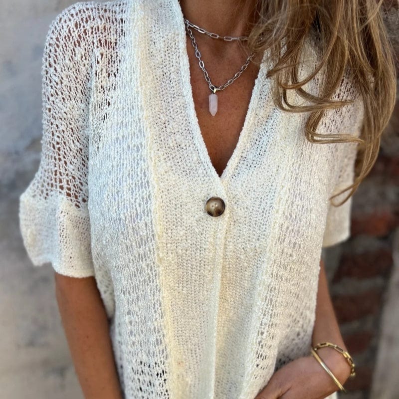 ELLISON – Luftiges und stilvolles Milton Strickhemd für einen modernen Look