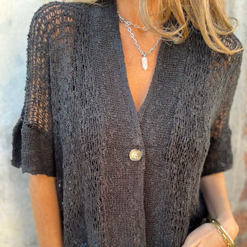 ELLISON – Luftiges und stilvolles Milton Strickhemd für einen modernen Look