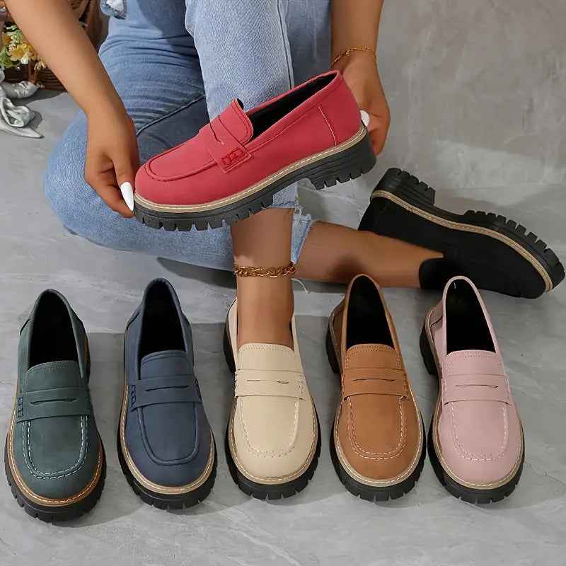 Cloud-Soft Slip-On Moccasins - Lace-Free Comfort