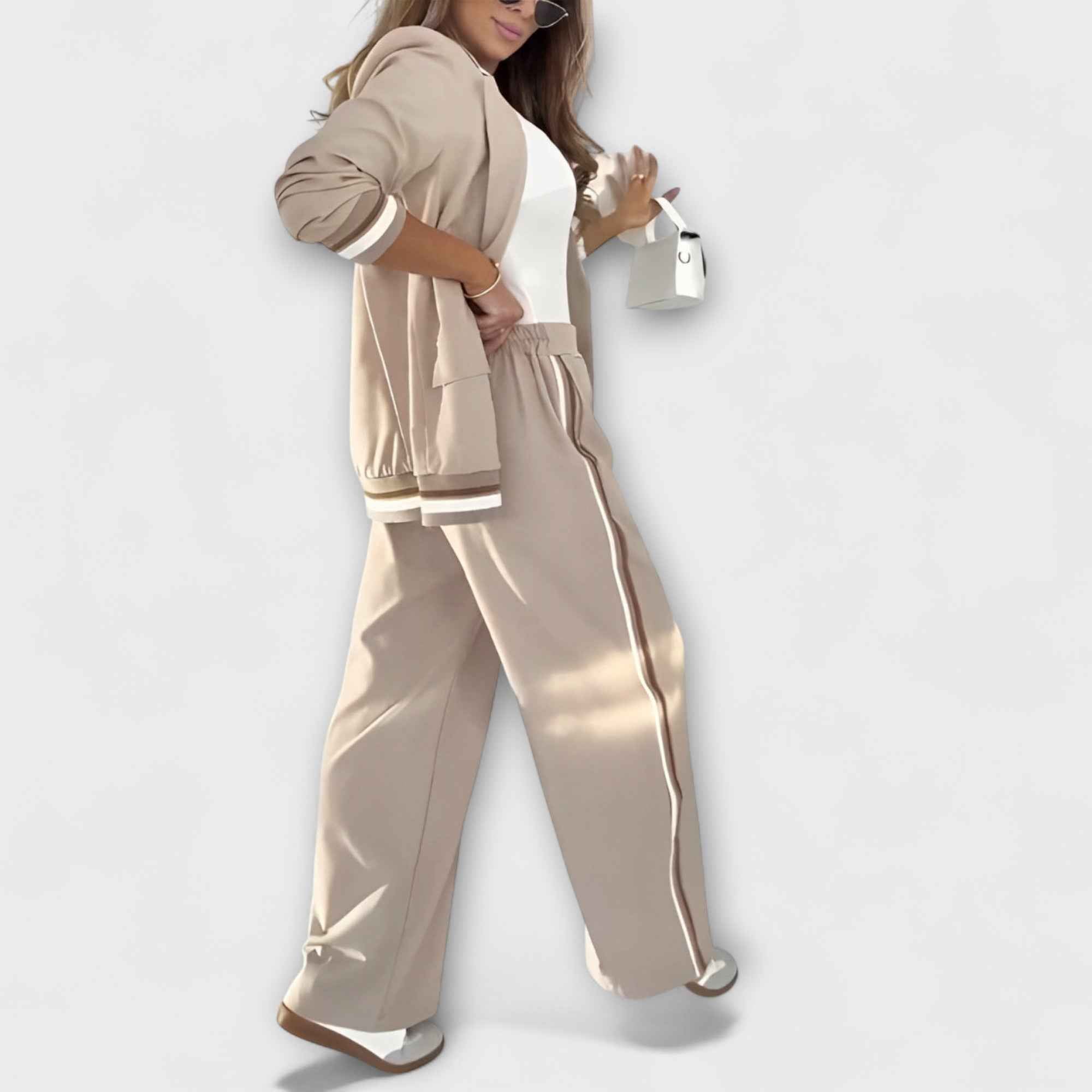 Loungewear aus weicher Maschenware, 2-teilig für optimalen Komfort