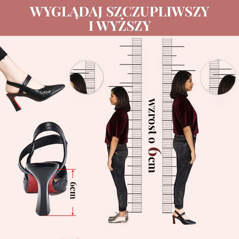 Elegant Damenzehentrenner mit spitz zulaufendem Zehenabschluss – Komfort und Stil garantiert