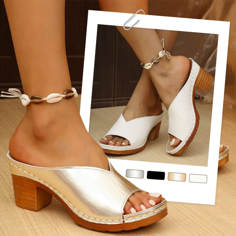 High Heels und Plattform-Sandaletten für einen eleganten Stil
