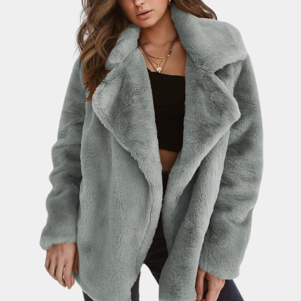 Eleganter und gemütlicher Damen-Wintermantel für einen stilvollen saisonalen Look