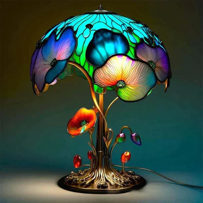 DreamLight – Elegante Buntglaslampe für eine beruhigende Atmosphäre und anspruchsvolle Beleuchtung