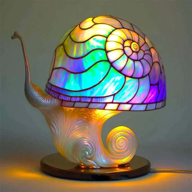 DreamLight – Elegante Buntglaslampe für eine beruhigende Atmosphäre und anspruchsvolle Beleuchtung