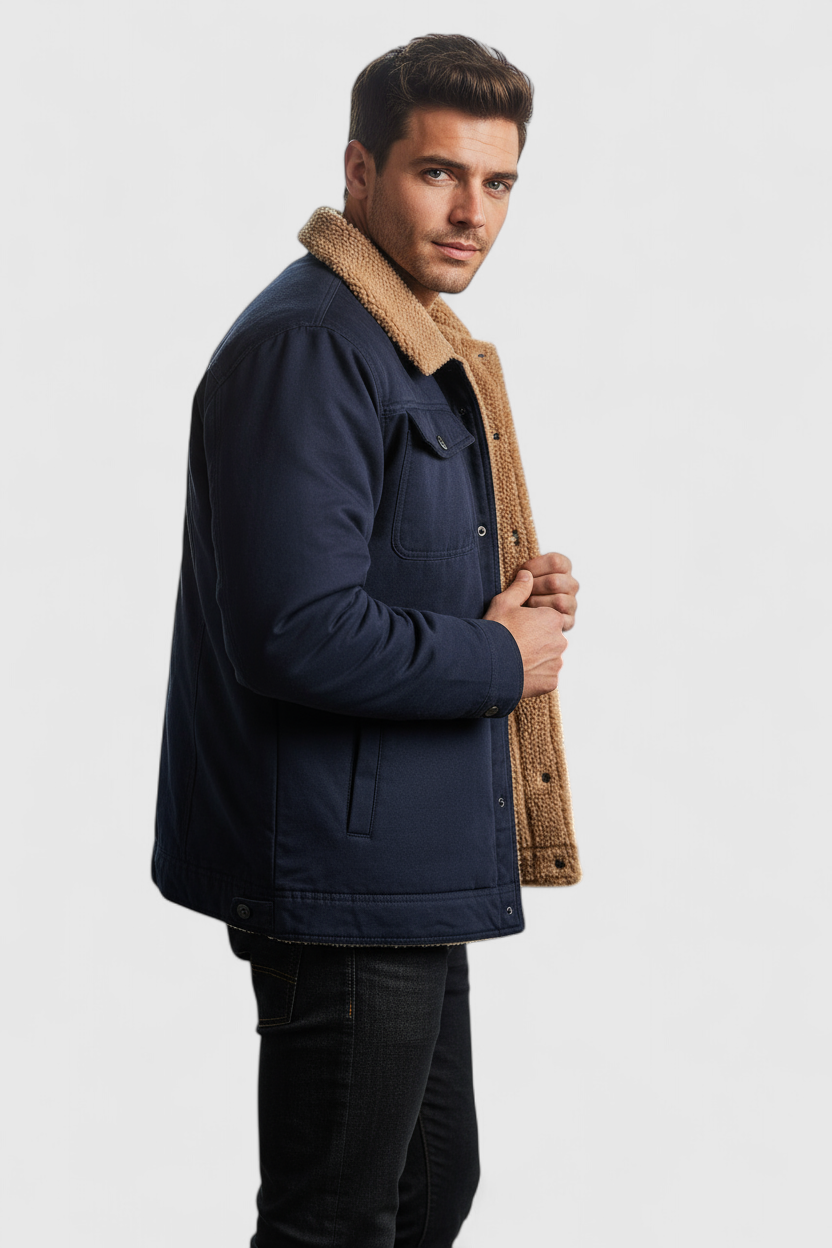 Herren Bequeme Bomberjacke für Stil