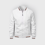 Herren Bomberjacke - Casual, Wasserabweisend mit Stehkragen