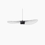 Moderne LED-Hängelampen mit buntem Stoffschirm und eingebauten Designs für ein elegantes Interieur