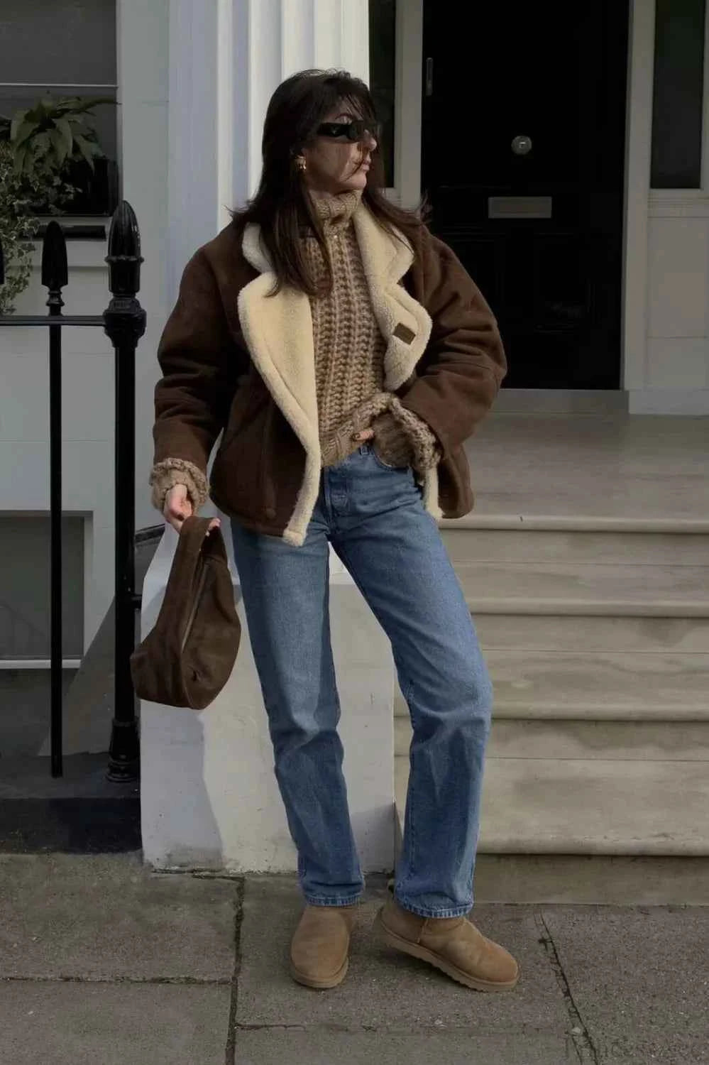 Vintage Mantel Sherpa Oversize Ultra Warm