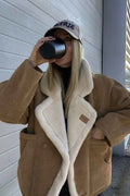 Vintage Mantel Sherpa Oversize Ultra Warm