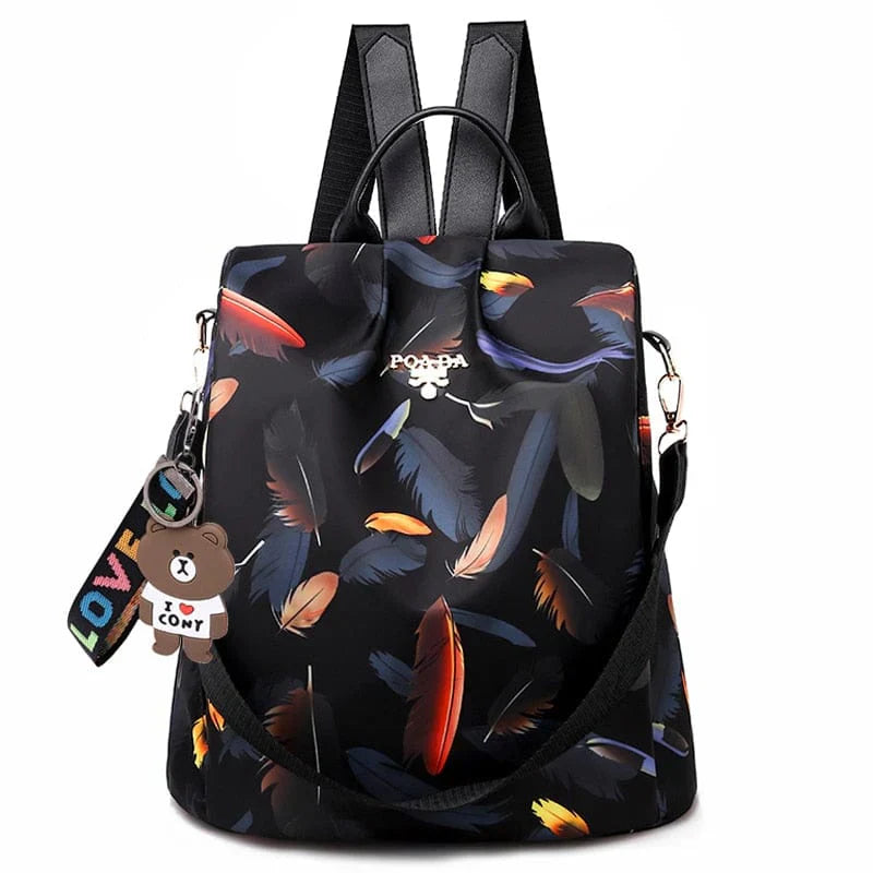 Waterproof anti-theft Rucksack mit smart hidden compartments