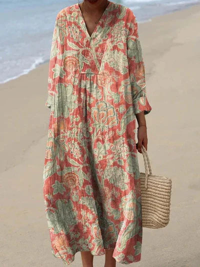 Naïa | Elegantes Vintage-Blumenhemd für einen zeitlosen Look